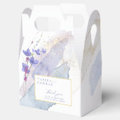 Waterverf Wildflower Wedding Bedankt Peri ID954 Bedankdoosjes (Geopend)