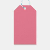 Waterverf Wildflower Wedding Favoriet Gift Labels Cadeaulabel (Achterkant)