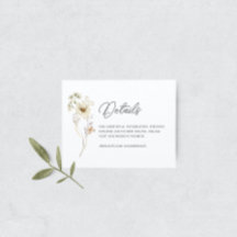 Waterverf Wildflower Wedding - Gegevens