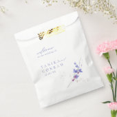 Waterverf Wildflower Wedding Welcome Peri ID954 Bedankzakje (Gezegeld)