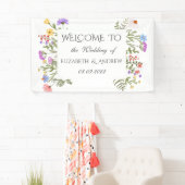 Waterverf Wildflower weduwschap Spandoek (Insitu)