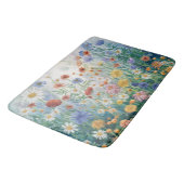 Waterverf Wildflowers, Elegant, kleurrijk Badmat (Gekanteld)