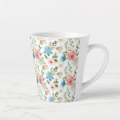 Waterverf Wildflowers Floral Pattern-67676 Latte Mok (Rechts)