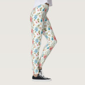 Waterverf Wildflowers Floral Pattern-67676 Leggings (Rechts)