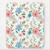Waterverf Wildflowers Floral Pattern-67676 Muismat (Voorkant)