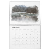 Waterverf Wildlife Agenda Kalender (Jan 2027)