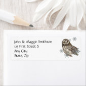 Waterverf - Wildlife Art tegen vogelgriep Etiket (Insitu)