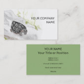 Waterverf Wildlife Natuur Forest Turtle Visitekaartje (Voorkant / Achterkant)