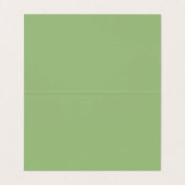 Waterverf Wildlife Natuur Forest Turtle Visitekaartje (Binnenkant ongevouwen)