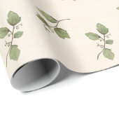 Waterverf Wingcadeauverpakkings papier (Rol Hoek)