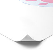 Waterverf Winking Baby Polar Beer Poster (Hoek)