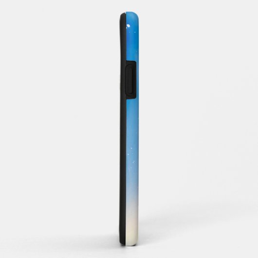 waterverf winter achtergrond iPhone / iPad case (Achterkant/rechts)