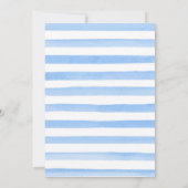 Waterverf Winter Arctic Animals Verjaardagsfeest Kaart (Achterkant)