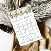 Waterverf Winter Bloemen Vrijgezellenfeest Bingo S