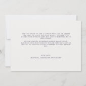 Waterverf Winter Botanische Foto Vrolijk Kerstfees Feestdagenkaart (Achterkant)