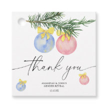 Waterverf Winter Dank je gender onthullen