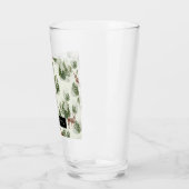 Waterverf Winter Forest Seamless Pattern Glas (Links)