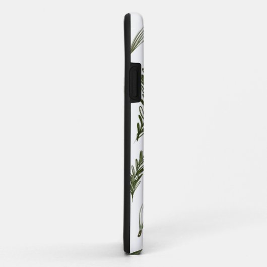 Waterverf Winter Green Seamless Pattern Case-Mate iPhone Case (Achterkant/rechts)