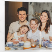 Waterverf Winter Home Kerstmis Groeten Drieluik Kaart (Binnenzijde eerst)