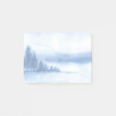Waterverf Winter Pine Trees Post-it® Notes (Voorkant)