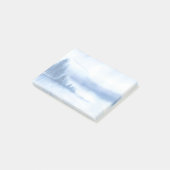 Waterverf Winter Pine Trees Post-it® Notes (Schuin)