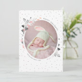 Waterverf Winter Prettige feestdagen Feestdagenkaart (Staand voorkant)