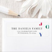 Waterverf Winter Red Joy Etiket (Insitu)