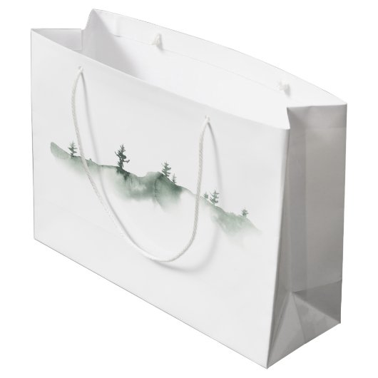 Waterverf Winter Scenes Groot Cadeauzakje (Achterkant Gekanteld)