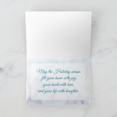 Waterverf Winter Wonderland Prettige feestdagen (Binnen)