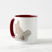 Waterverf Winter Woodland Fox Mok (Voorkant links)