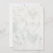 Waterverf winterbessen Botanische reuzenweduwen Kaart (Achterkant)