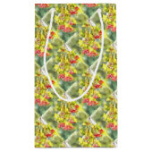 Waterverf winterbessen klein cadeauzakje (Achterkant)