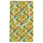 Waterverf winterbessen klein cadeauzakje (Voorkant)