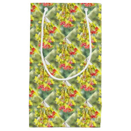 Waterverf winterbessen klein cadeauzakje