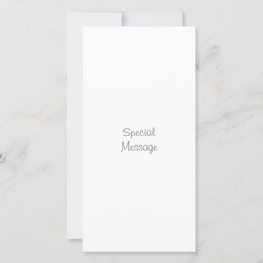 Waterverf winterboom dank u kaart (Achterkant)