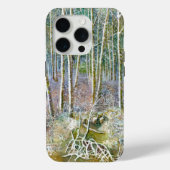waterverf winterbos Case-Mate iPhone case (Achterkant)