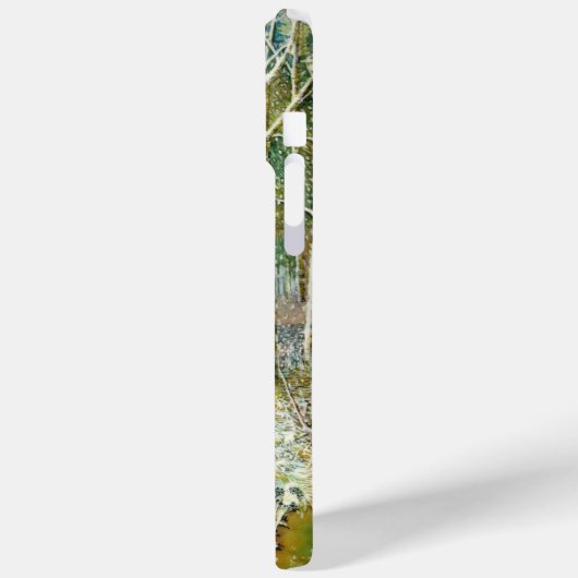 waterverf winterbos Case-Mate iPhone case (Achterkant / Links)