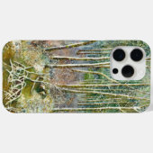 waterverf winterbos Case-Mate iPhone case (Achterkant (horizontaal))