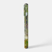 waterverf winterbos iPhone 15 case (Linkerkant)