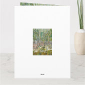 waterverf winterbos kaart (Achterkant)