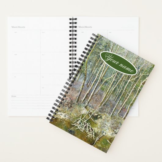 waterverf winterbos planner (Display)