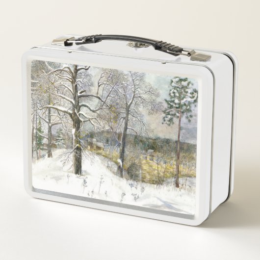 waterverf winterbrug (Achterkant)