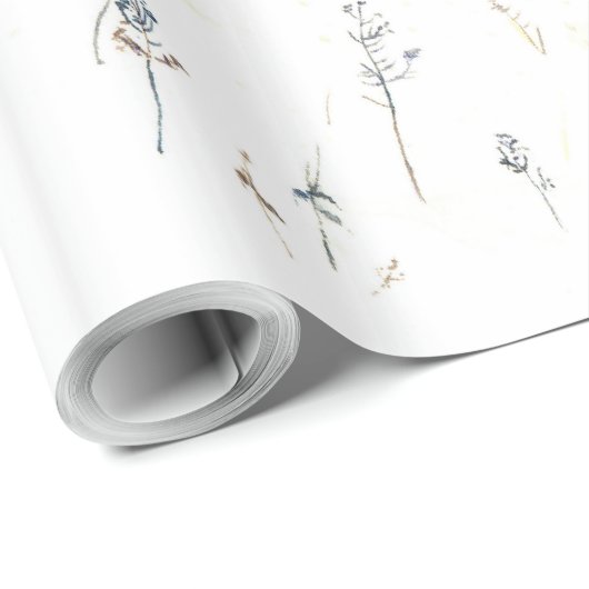 waterverf winterbrug cadeaupapier (Rol Hoek)