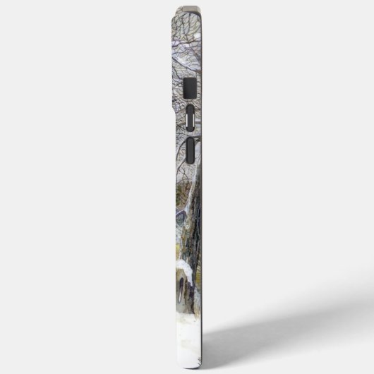 Waterverf winterbrug Case-Mate iPhone case (Achterkant / Links)