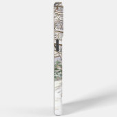 Waterverf winterbrug Case-Mate iPhone case (Achterkant / Rechts)