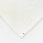 waterverf winterbrug fleece deken (Hoek)