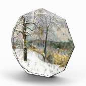 waterverf winterbrug fotoblokken (Rechts)