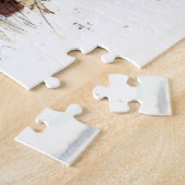 waterverf winterbrug legpuzzel (Zijkant)