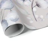 Waterverf Winterchemicaliën Cadeaupapier (Rol Hoek)