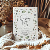 Waterverf Winterfeest kerstfeest Kaart